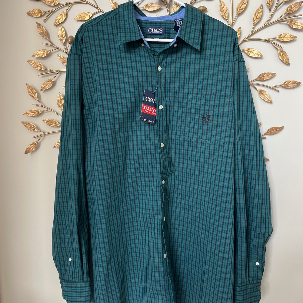 Mens Chaps stretch easy care size XXL